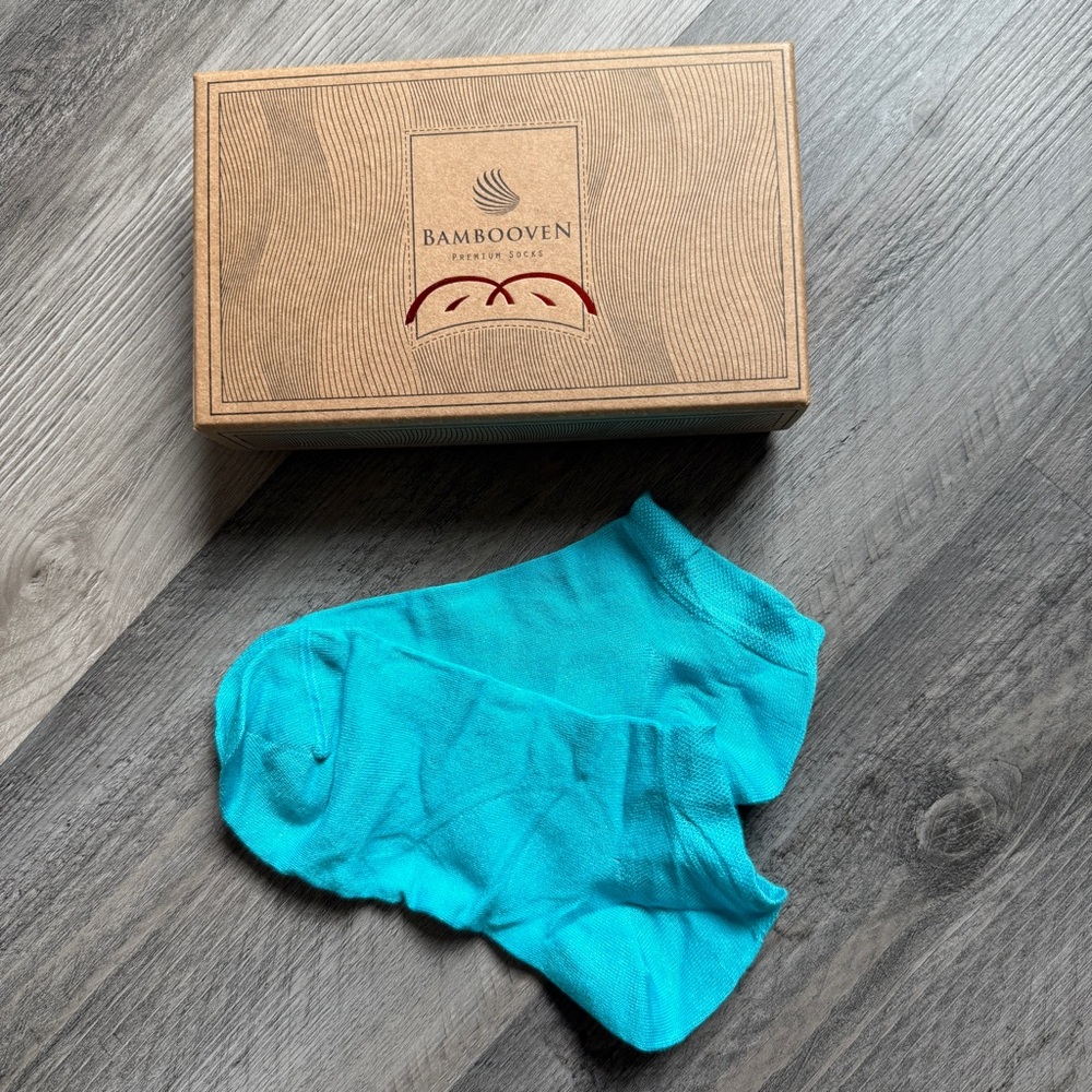 Bambooven Premium Bamboo Socks NEW Blue Women’s Athleisure Workout Gym
